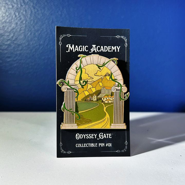Magic Academy Collectable Enamel Pin #1: Odyssey Gate product image (2)