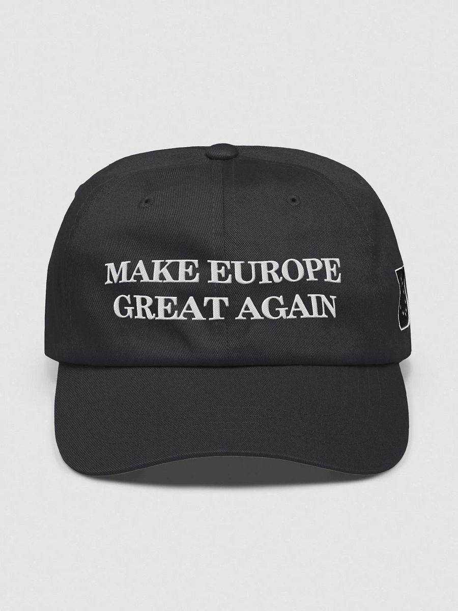 make europe great again hat/cap (MEGA eu/acc official) black - 100% cotton product image (2)