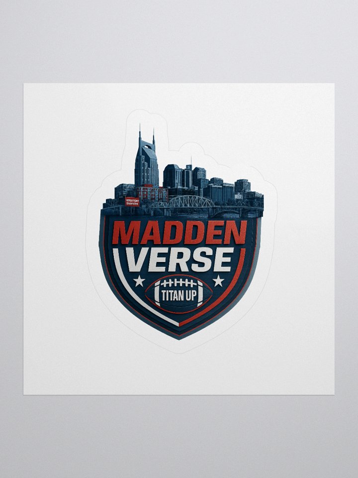 TITAN UP NASHVILLE SKYLINE STICKER product image (1)