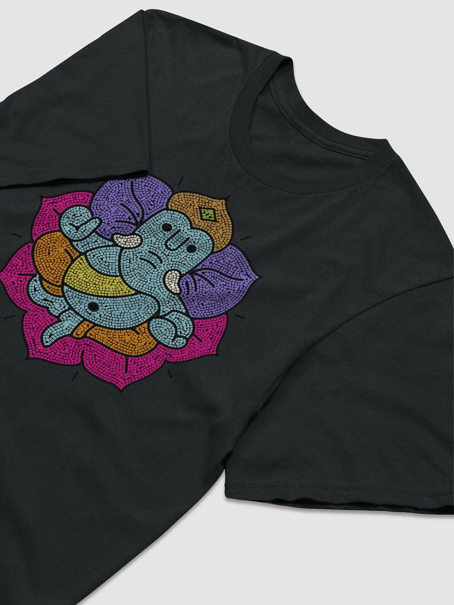 Ganesha Mosaic Lotus | Vibrant Spiritual Art T-shirt product image (17)