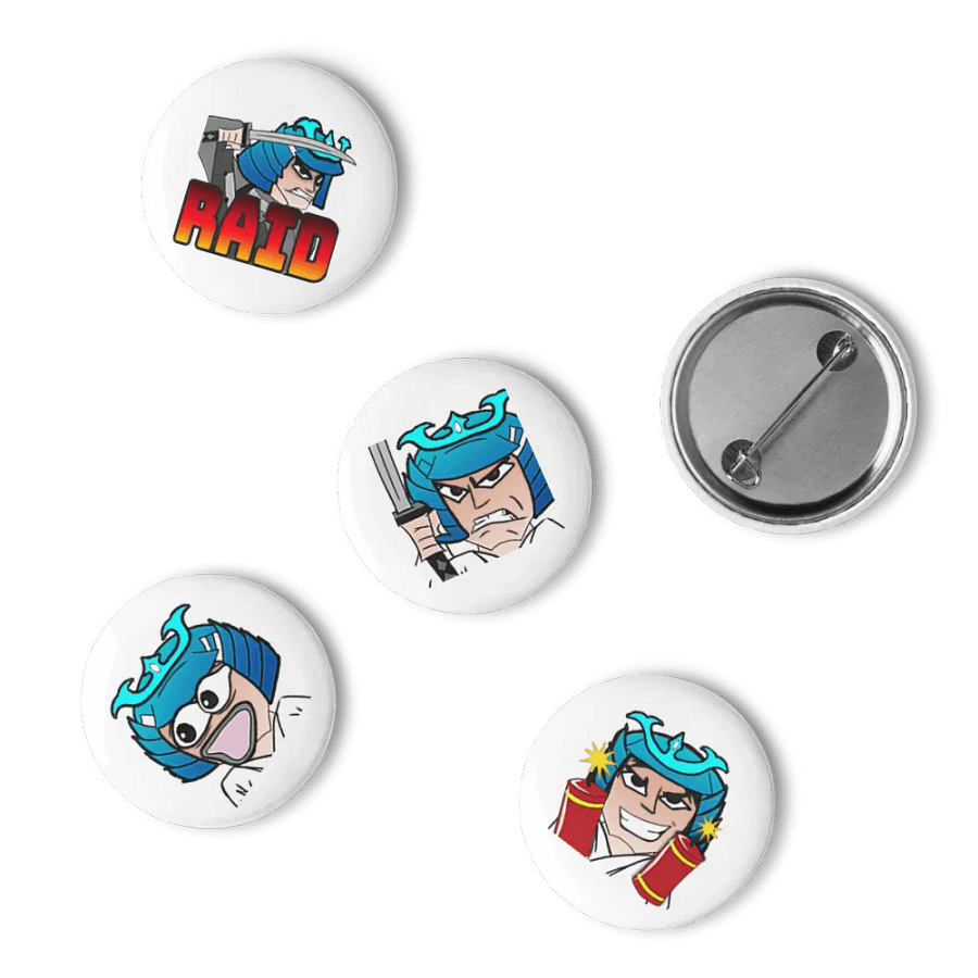 Hoenma Emote Pin Button Set product image (10)