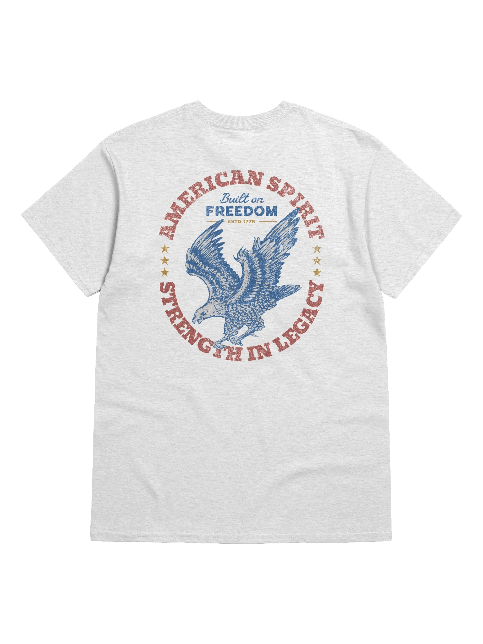 American Spirit T-Shirt | Patriotic Eagle Freedom Tee product image (1)