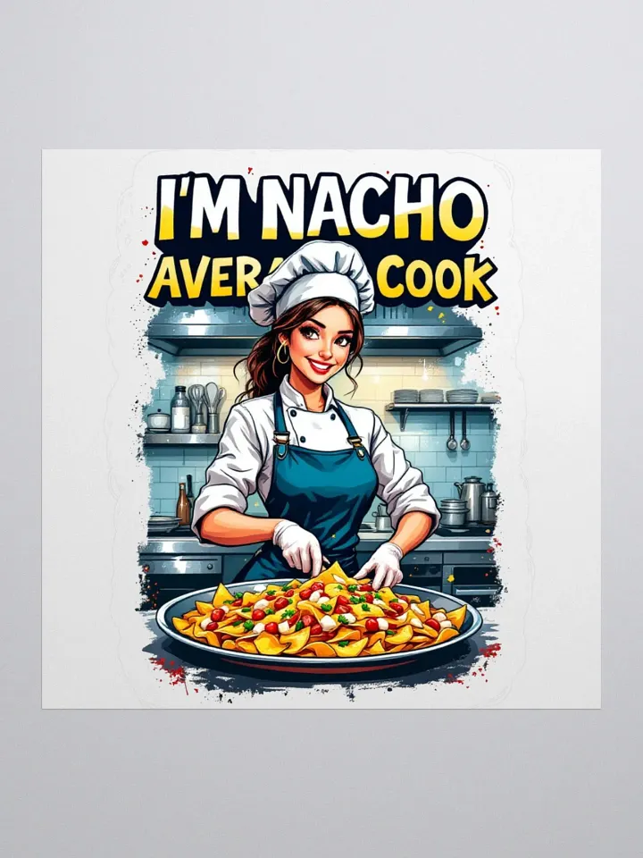 Nacho Average Cook Sticker Set product image (3)
