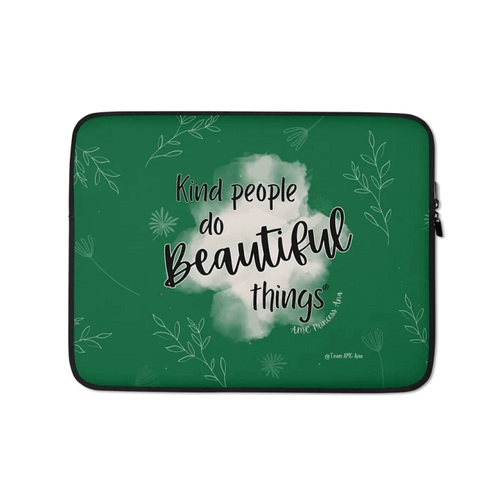 KPDBT - Green Laptop Sleeve product image (1)