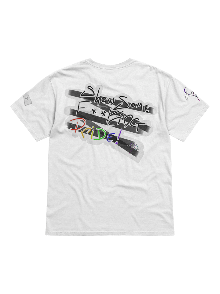 Blue Said "F**k Subtle-White-Tee!" product image (2)