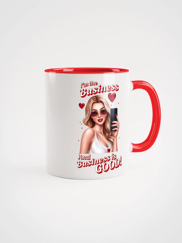 I'm The Business - Social Media Influencer - Ceramic Mug with Color Inside - v2 product image (21)