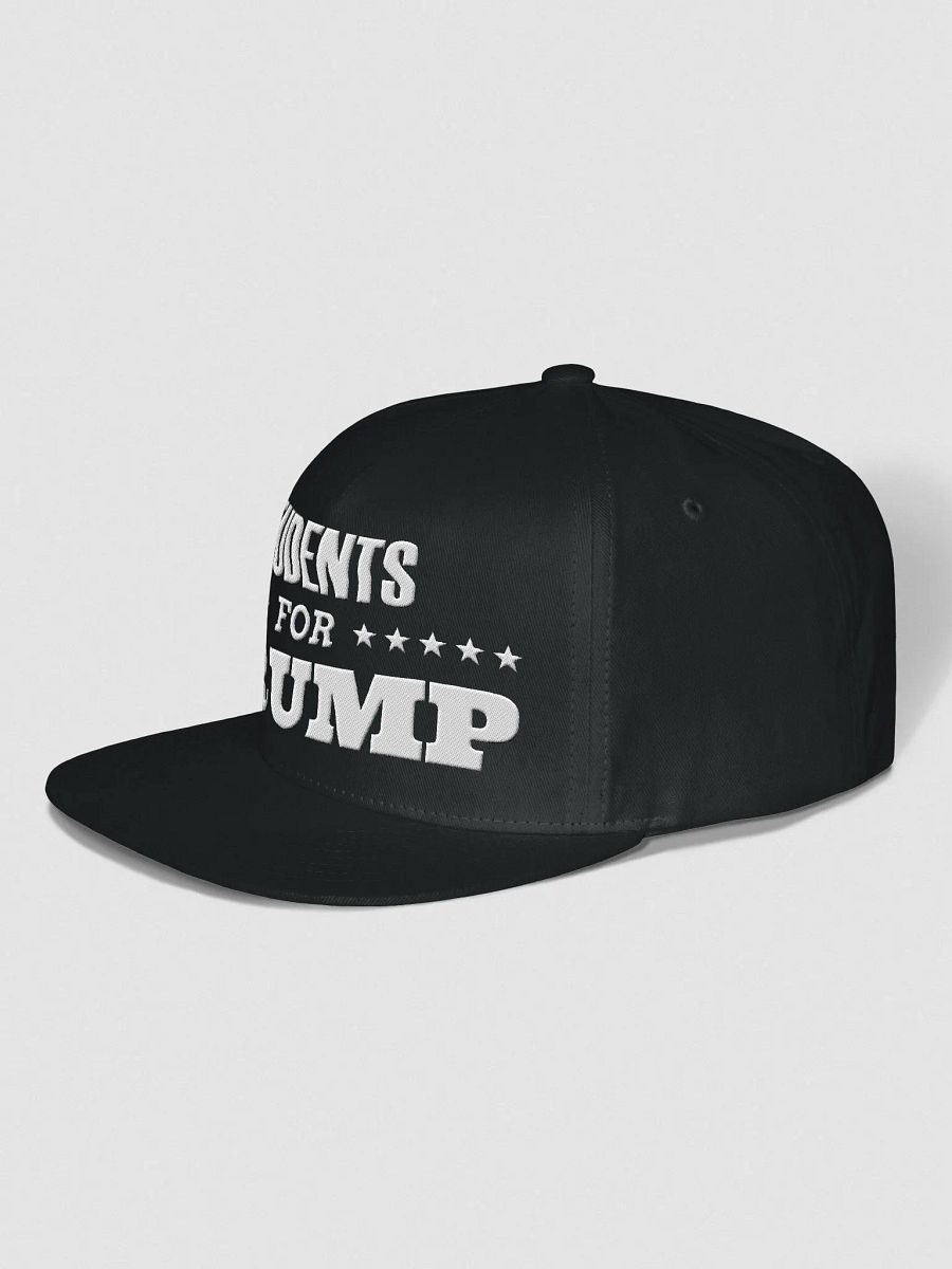 STUDENTS FOR TRUMP Flat Snapback Cap product image (3)