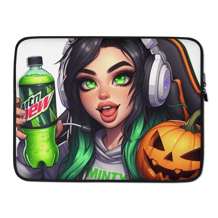 Minty Gamer Laptop Sleeve product image (2)