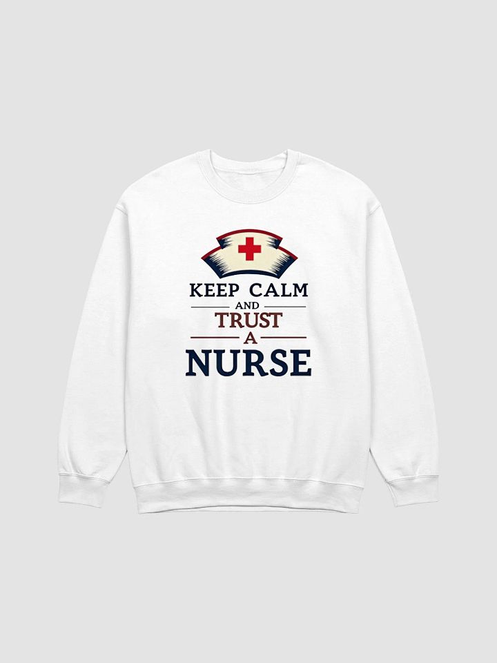 Trust A Nurse Crewneck Sweatshirt product image (4)
