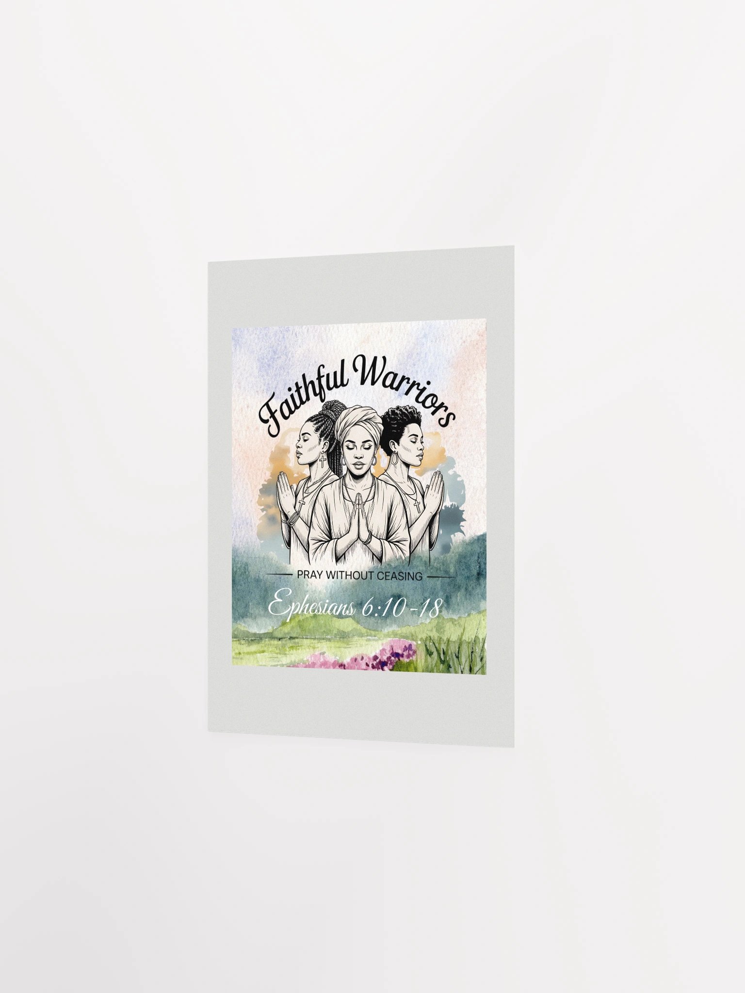 Faithful Warriors Christian Paper Poster - Printable. product image (6)