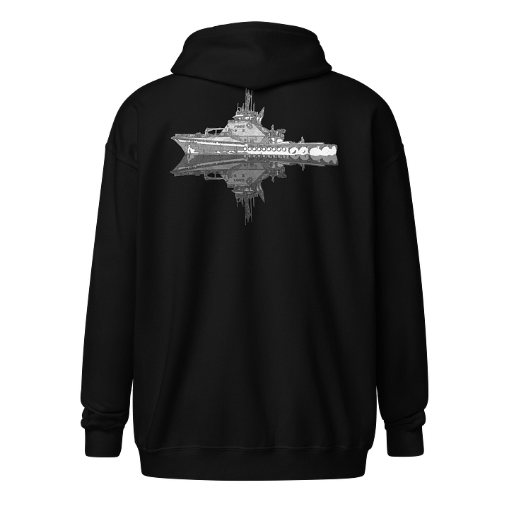 Tug Garth Foss and reflection Zip Hoodie product image (1)