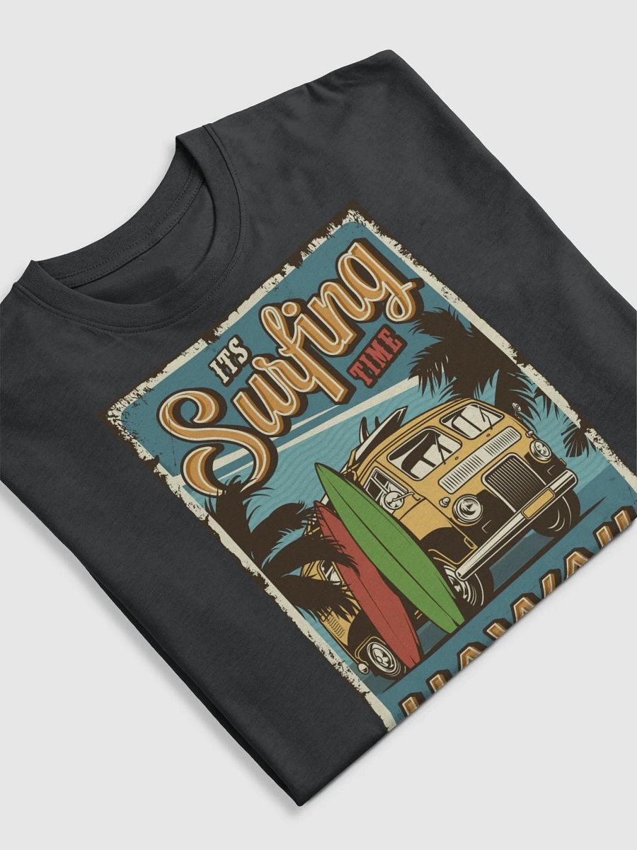 Surfing Time in Hawaii Retro Tee product image (5)