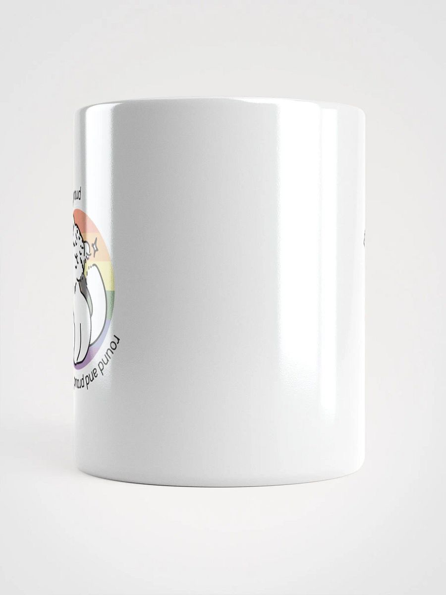 Round and Proud Manul Pride Pastels Version - White Mug product image (15)