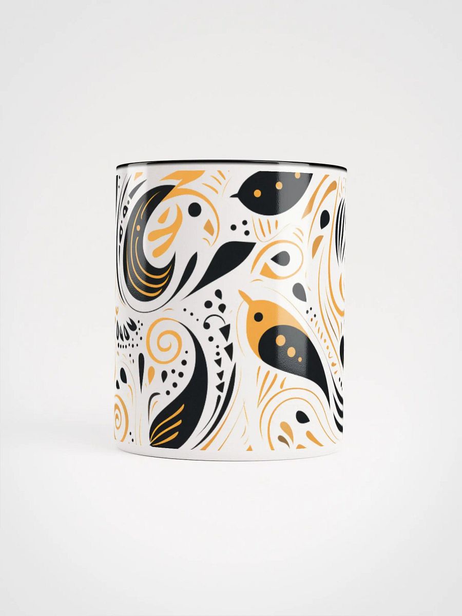 Corvus Cornix Doodle Pattern Mug product image (5)