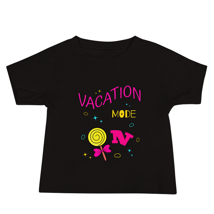 Vacation Mode On Baby Tee product image (4)
