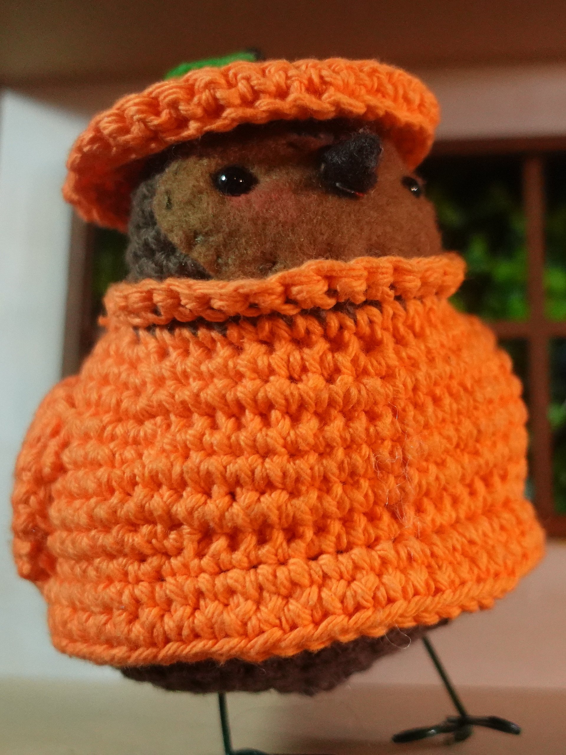 Crocheted Seasonal Fabric Bird Pattern - Regular Size product image (3)