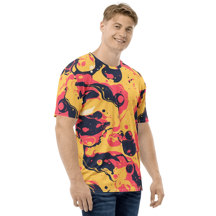 Vibrant Swirls Men's T-Shirt product image (5)