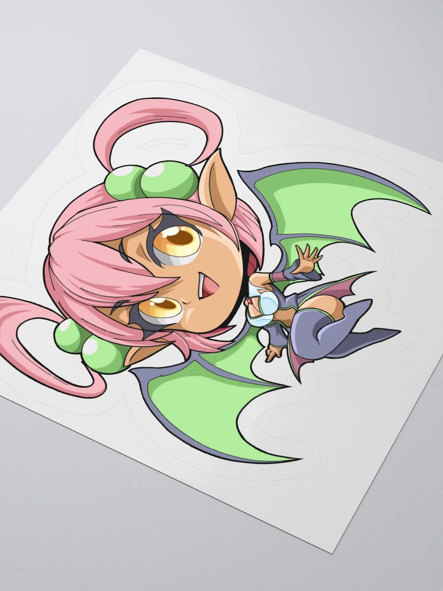 Chibi Angel Kiss Cut Stickers product image (10)