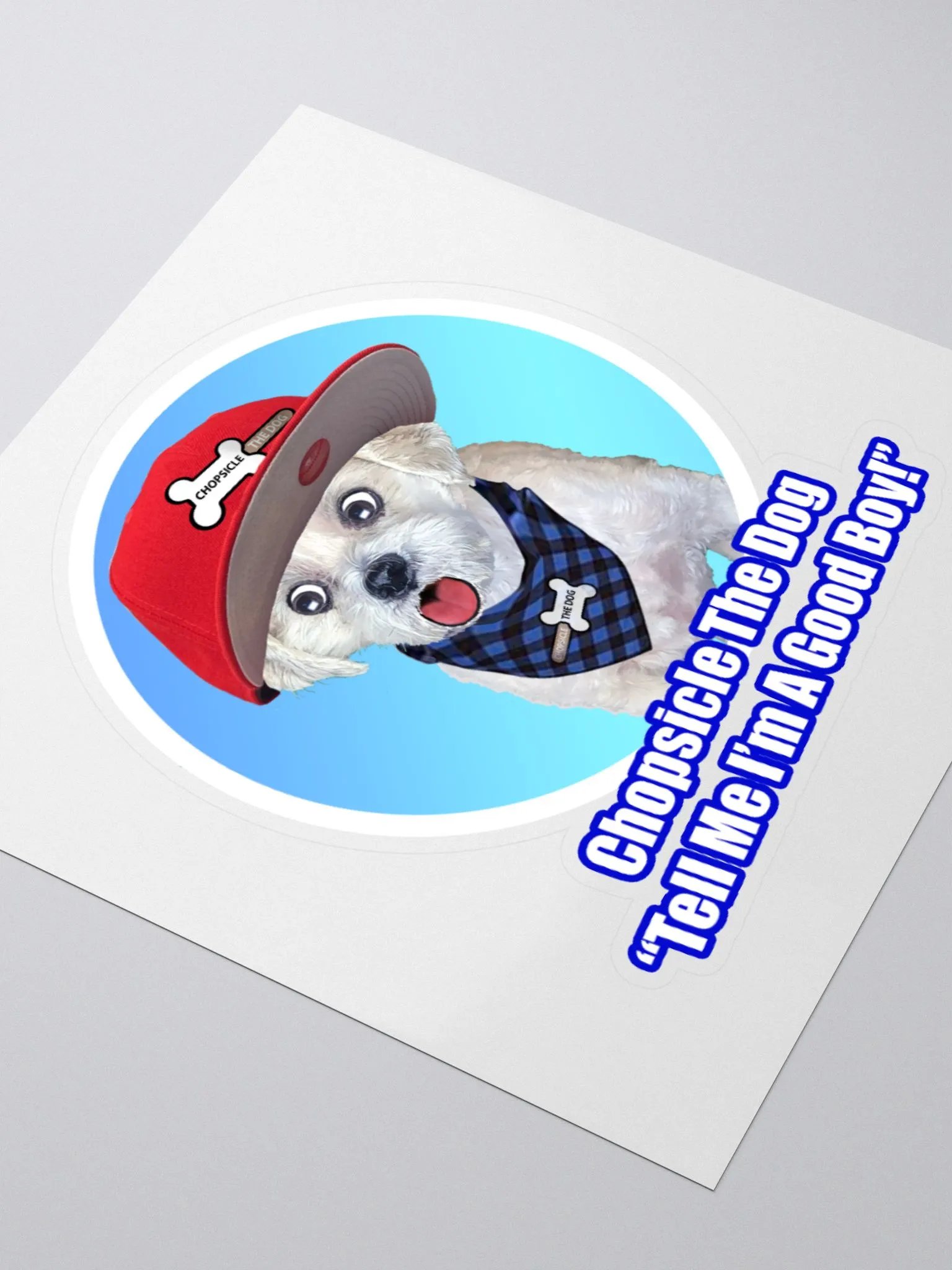 Good Boy Stickers! Chopsicle the Dog on YouTube! product image (3)