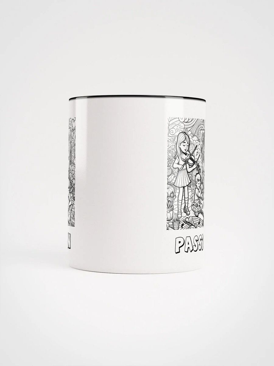 Passion’s Fiery Heart Coloring Book Mug product image (5)