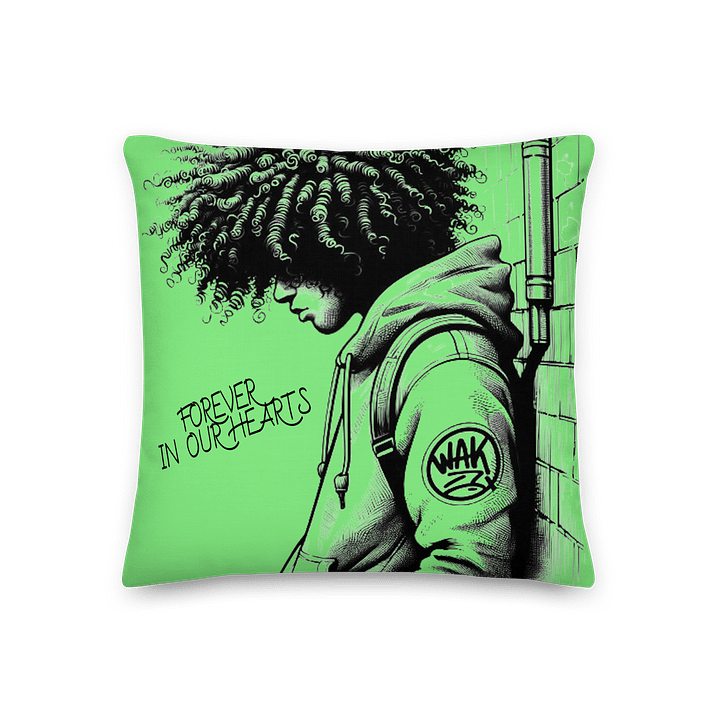 "Forever in Our Hearts" Memorial Pillow for Joaquin Simmons product image (1)