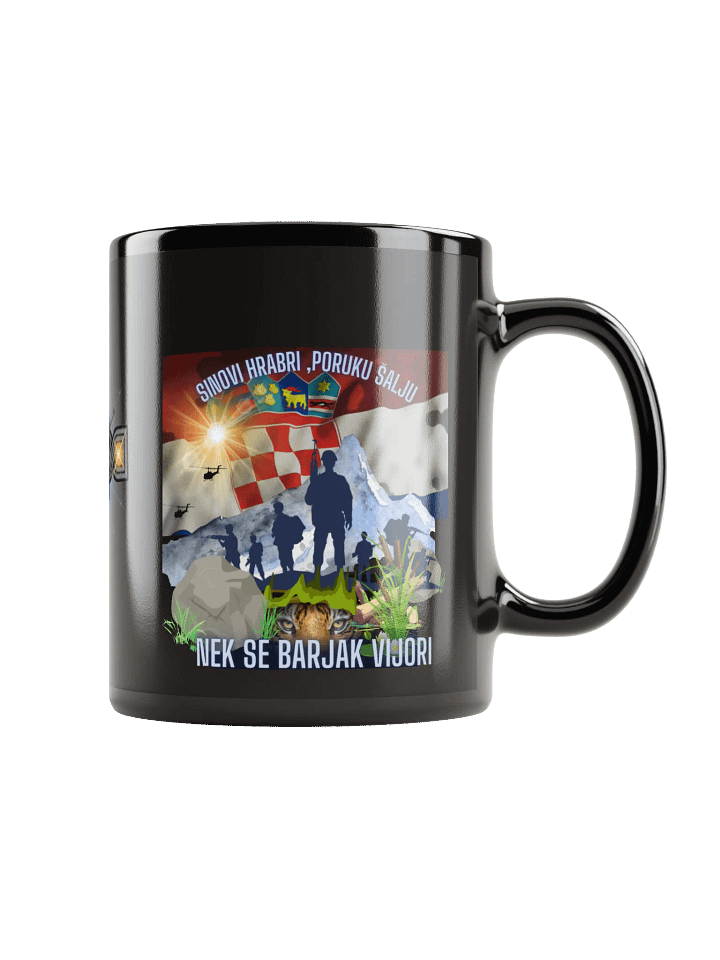 Croatian Pride Oluja 95 Glossy Mug product image (1)