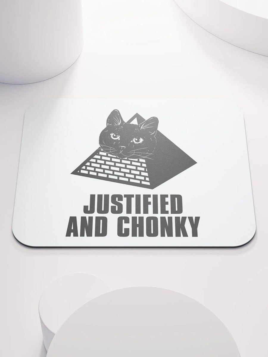 DJ STRIGOI JUSTIFIED AND CHONKY MOUSEPAD product image (5)