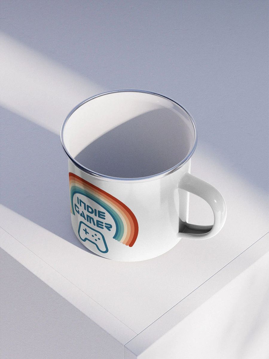 Indie Gamer Enamel Mug product image (3)