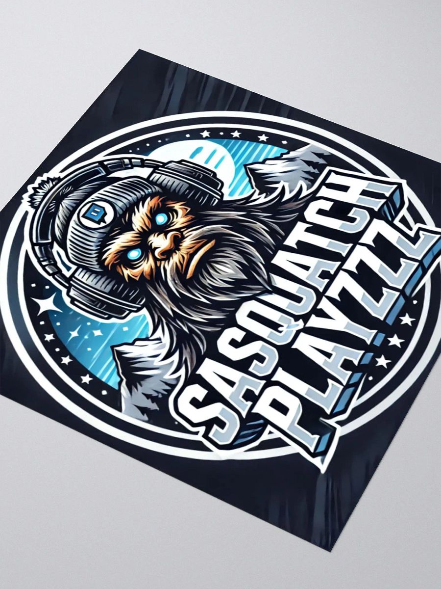 Sasquatch Playzzz Offical Logo Sticker product image (3)