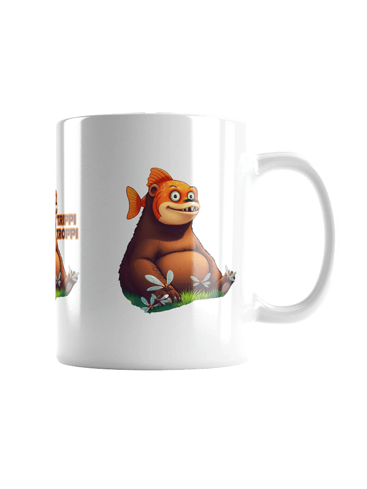 Trippi Troppi Fishbear Mug – Cartoon Brainrot product image (1)