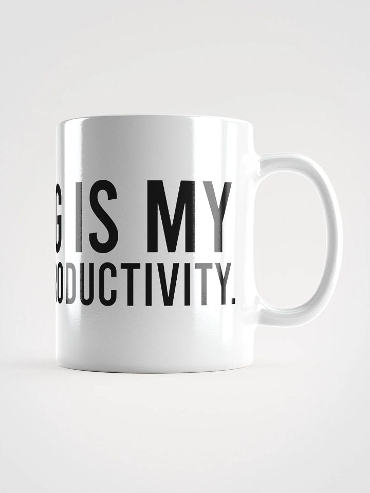 This mug is my partner in productivity. - coffee mug product image (3)