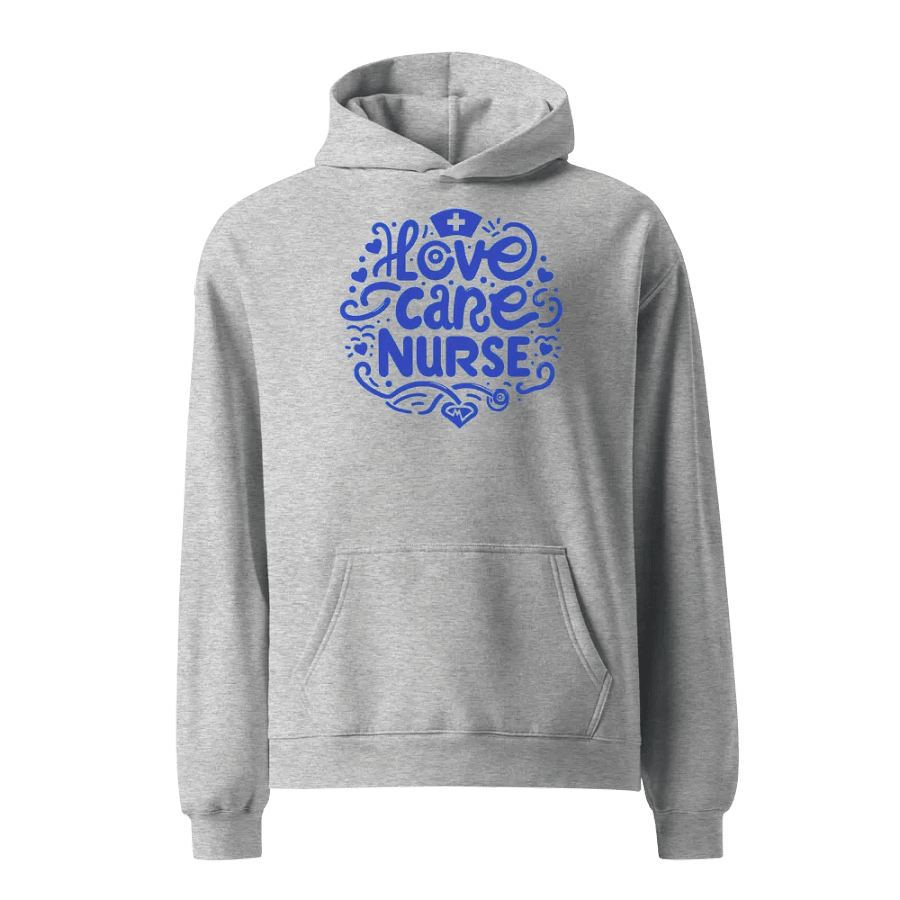Love Care Nurse Decorative Hoodie product image (3)