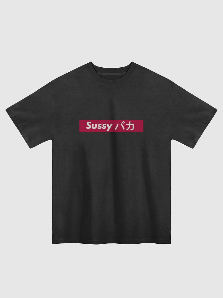SussyBaka "Katakana" Oversized Tee product image (3)