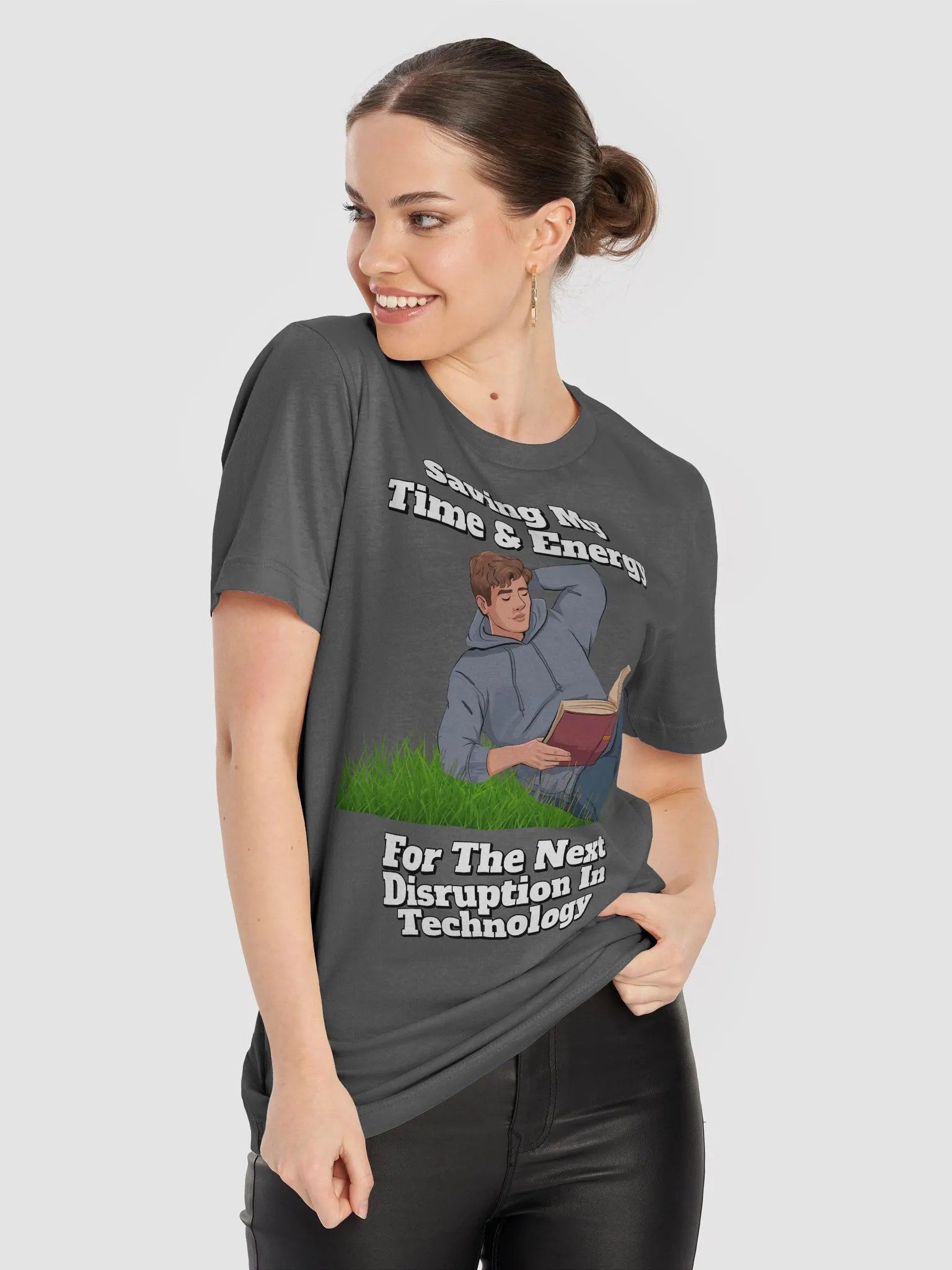 Saving My Time nd Energy For The Next Disruption - T-shirt product image (54)