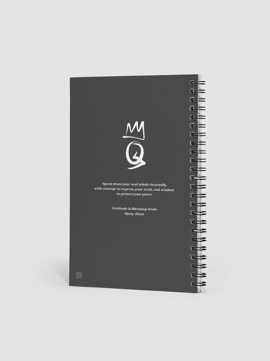 Crowned Divine Spiral Notebook product image (2)