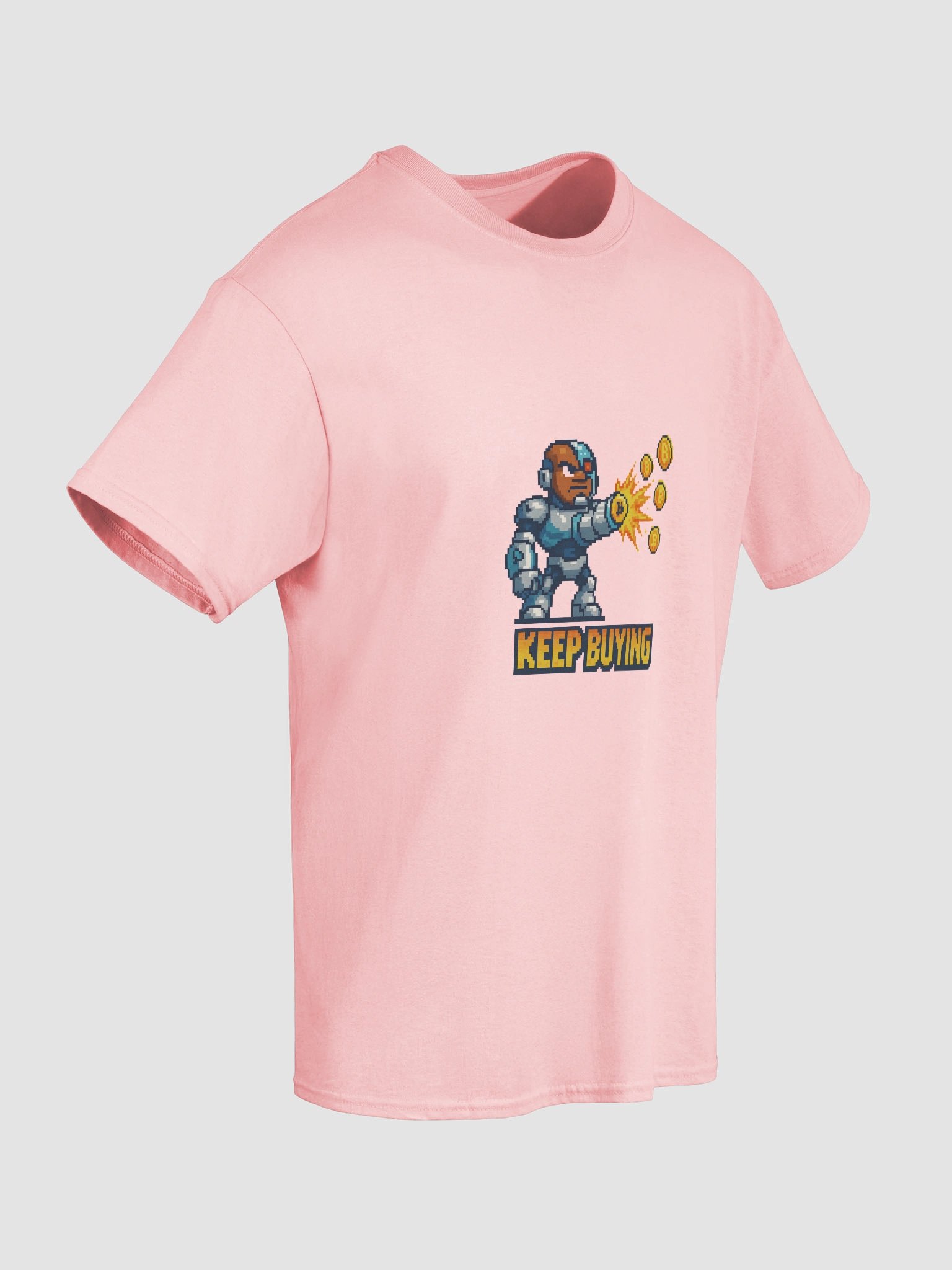 Cyborg Bitcoin Collector – "Keep Buying" Tee product image (7)