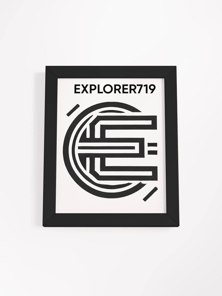 Explorer719 Poster con Cornice product image (1)