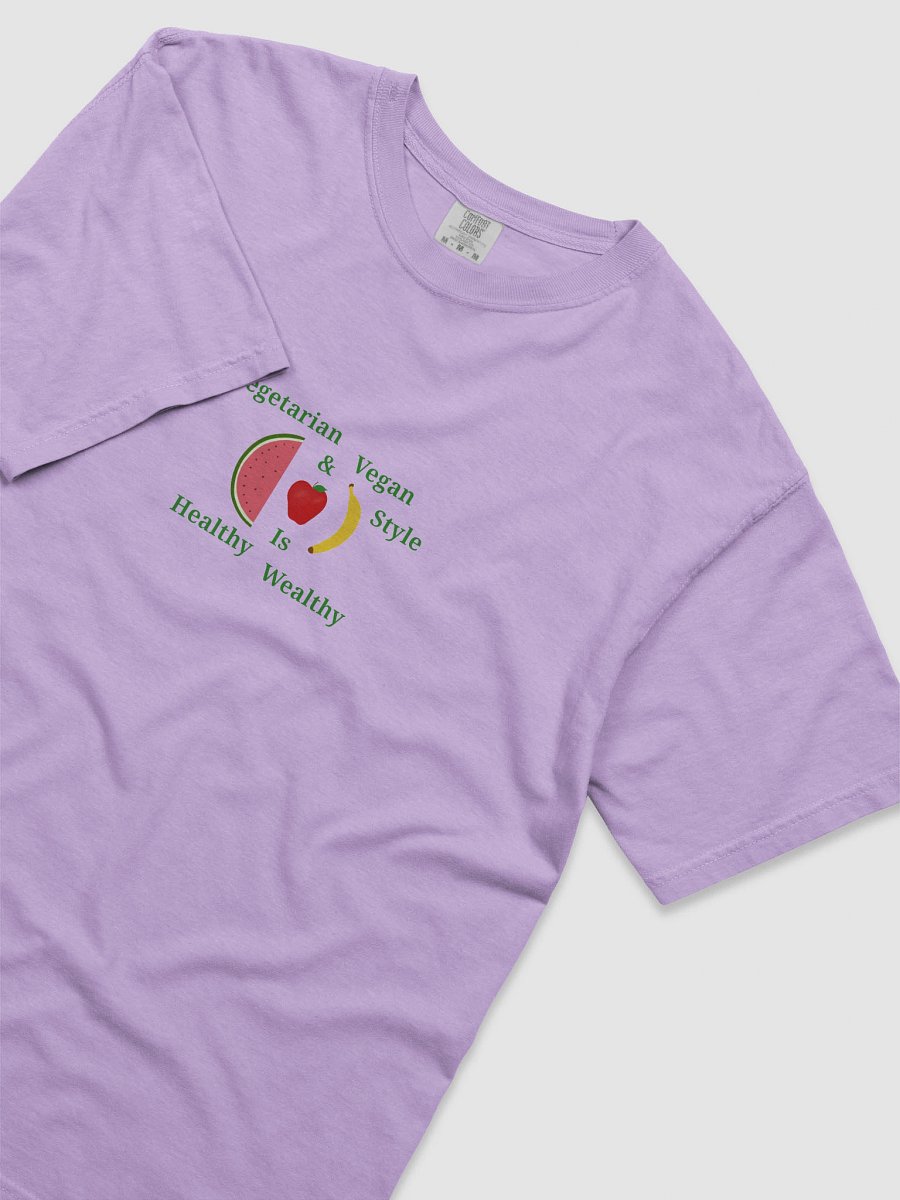 Healthy & Wealthy Vegetarian T-Shirt product image (5)