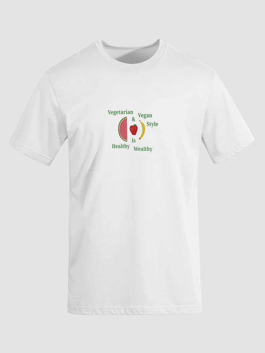Fruitful Wealth: Vegetarian & Vegan T-Shirt product image (8)