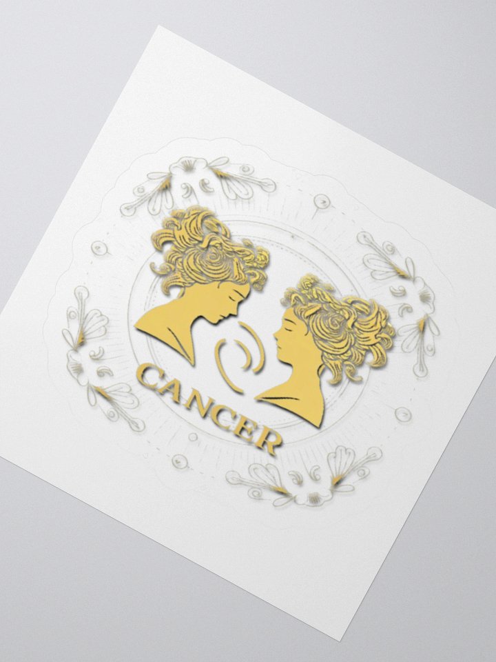Cancer Zodiac Kiss-Cut Sticker product image (5)