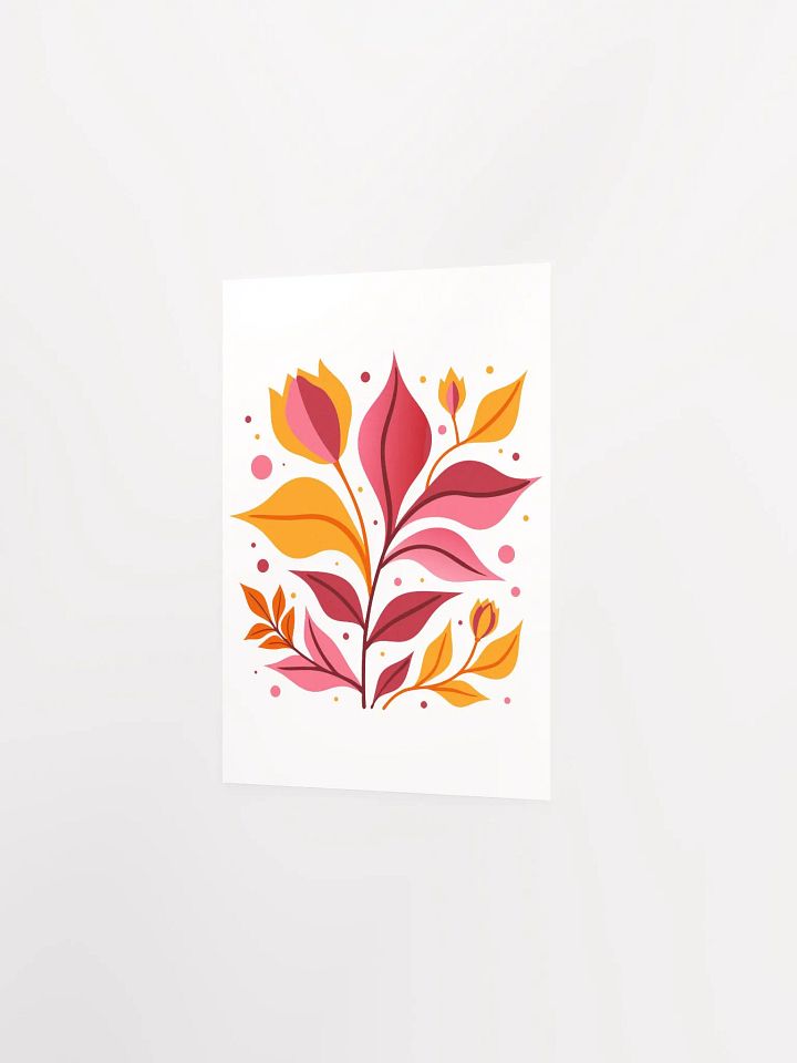 Vibrant Botanical Art Print - Modern Home Decor Poster product image (15)