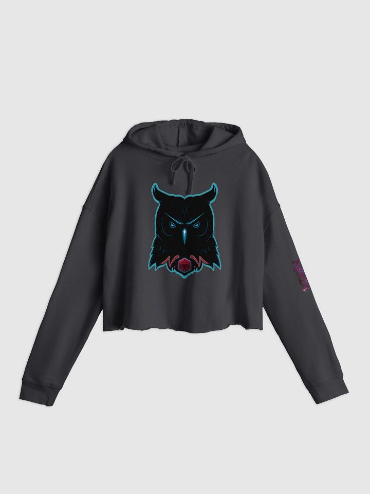 Night Owl Lightweight Crop Hoodie product image (1)
