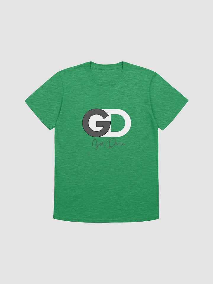 God Damn GD Graphic Tee – Bold Minimalist Statement Streetwear product image (5)