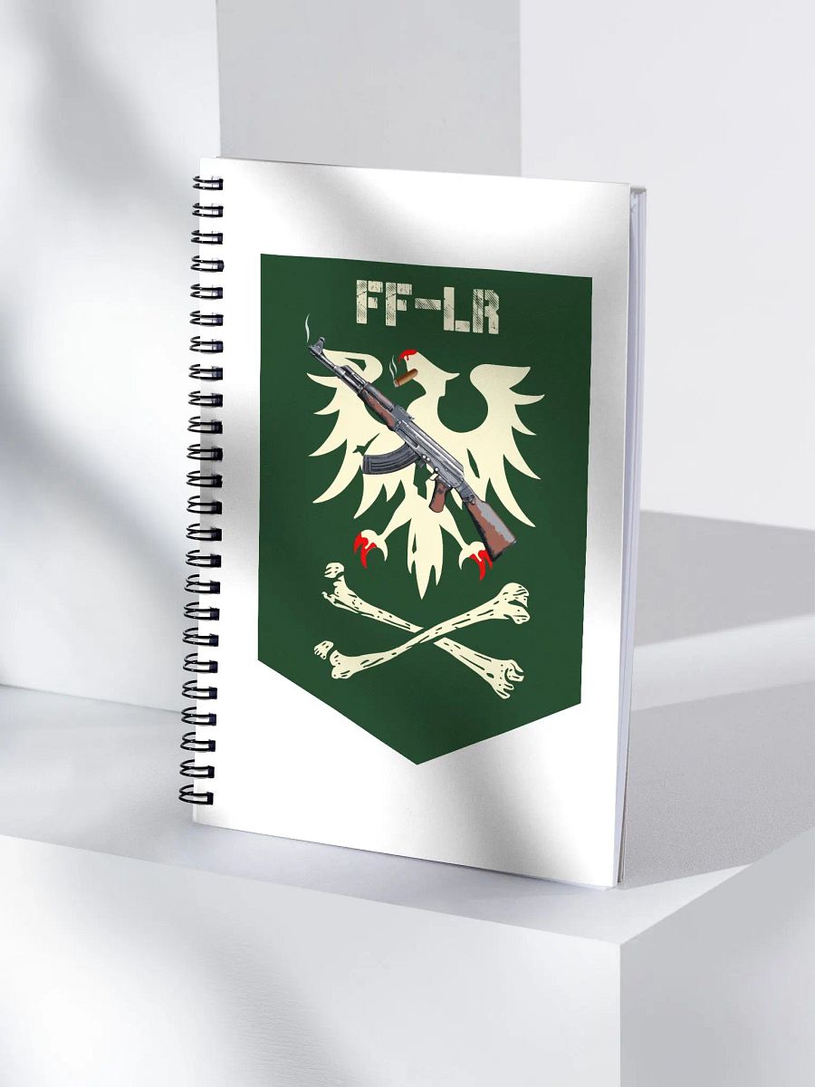 Federation Front Line Report Emblem Spiral Notebook product image (4)