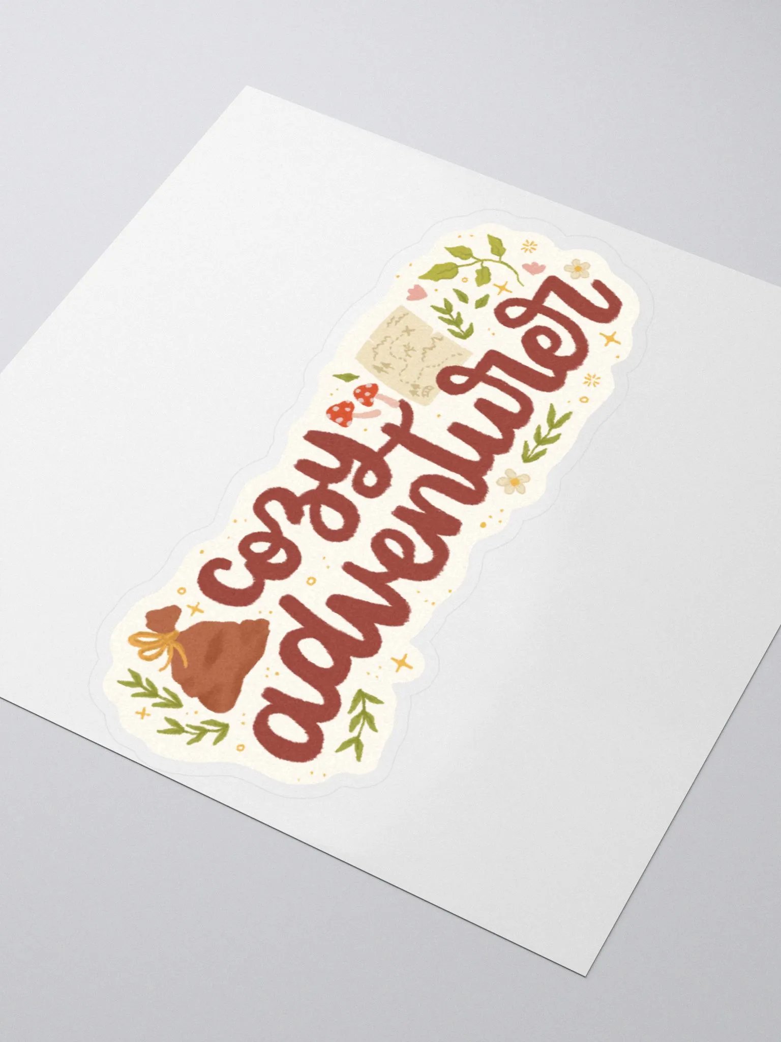 Cozy Adventurer Sticker product image (2)