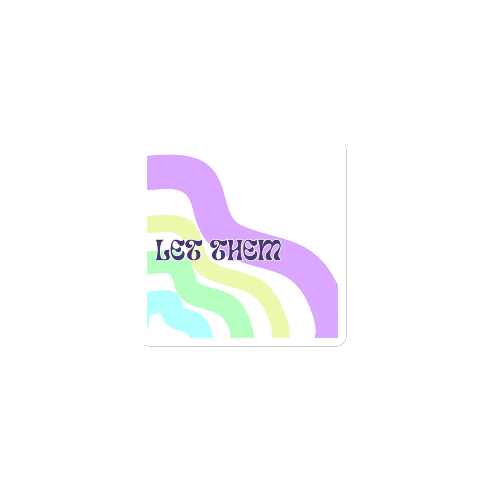 Let Them - Groovy Edition - Magnet product image (1)