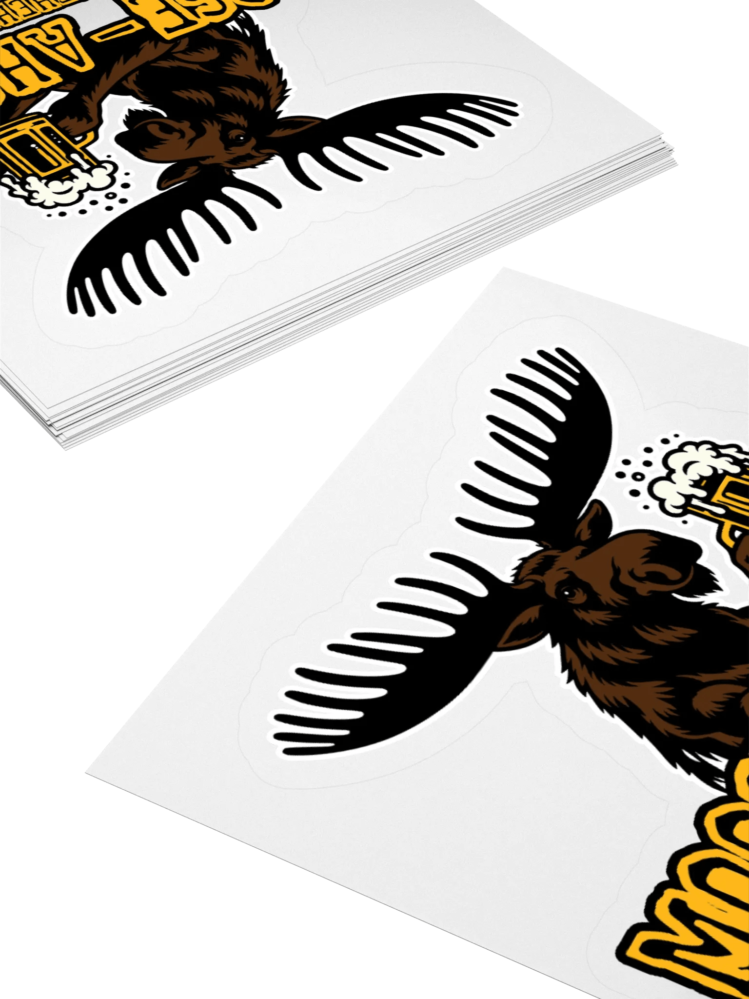 Moose-Aholic Sticker product image (4)