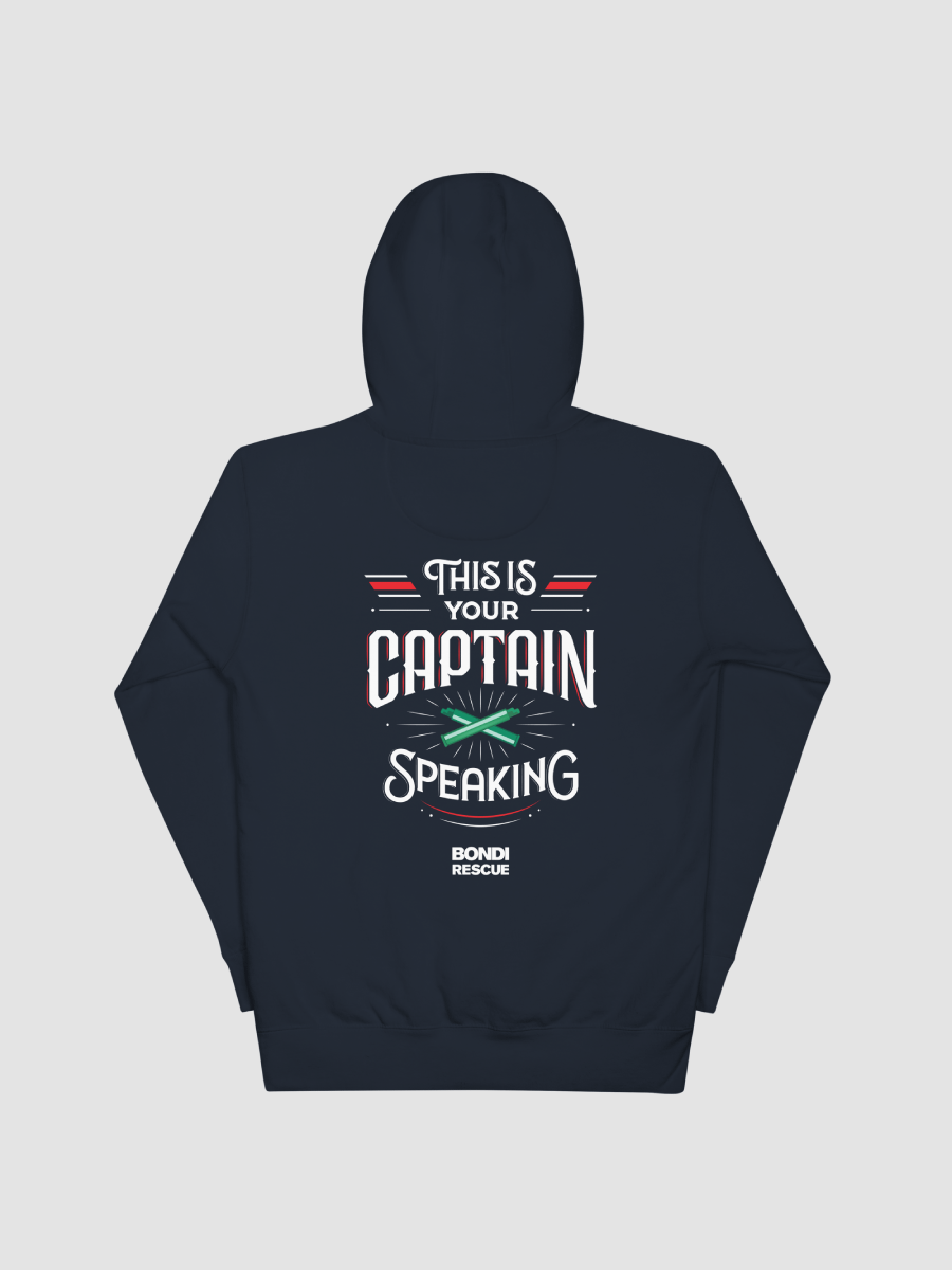Bondi Rescue Captain Speaking Unisex Hoodie product image (6)