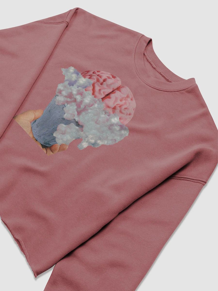 Brain Bath Cropped Sweatshirt product image (21)