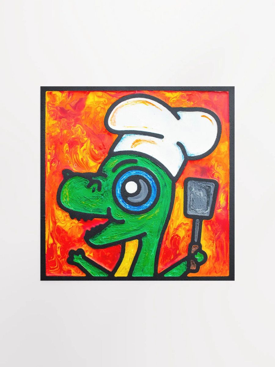 Au-roar-a T-Rex Print product image (1)